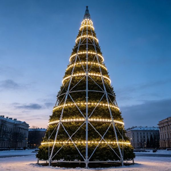 Dekorativní vánoční strom věž